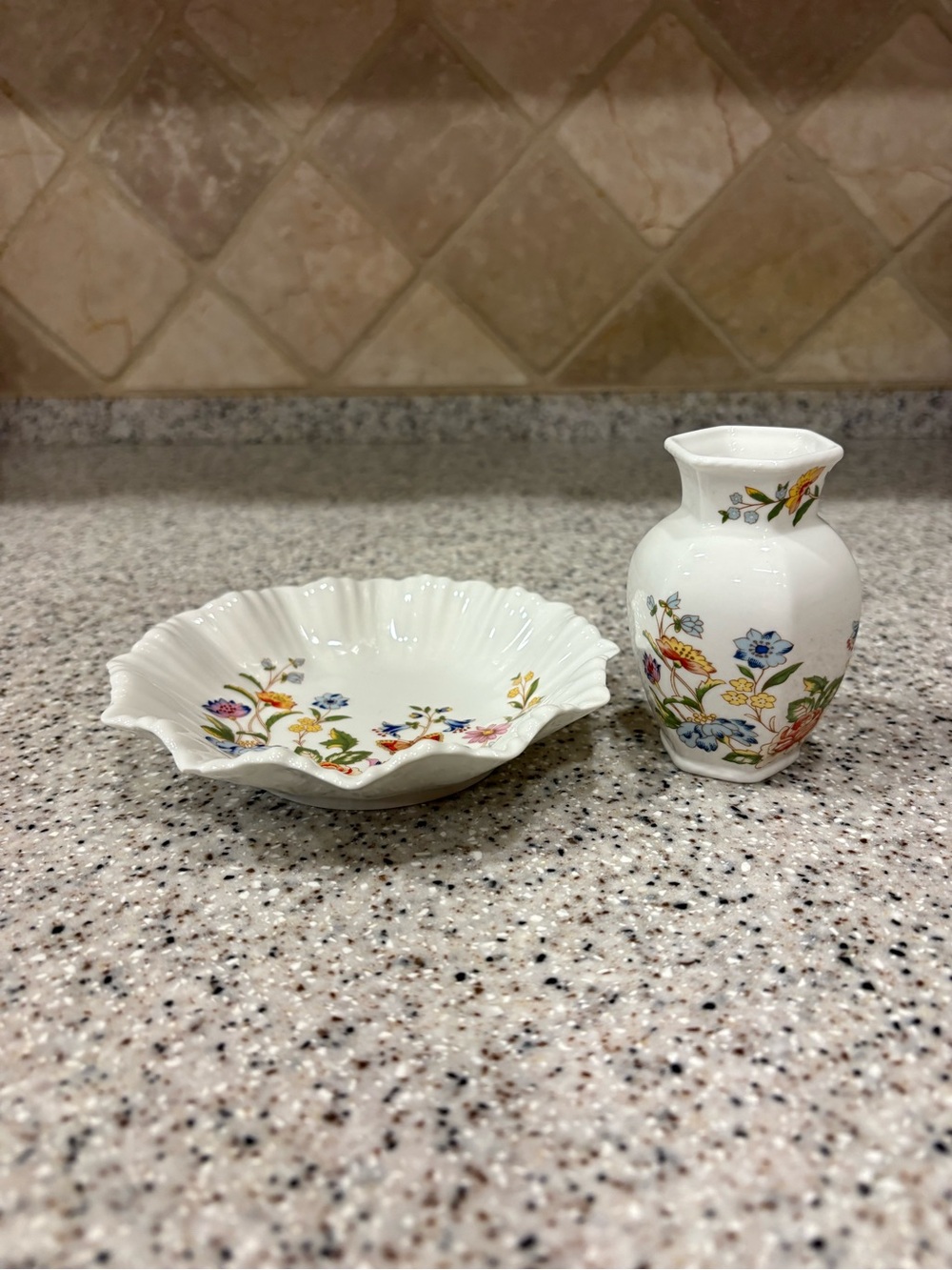 Vintage Aynsley fine bone china "Cottage Garden"